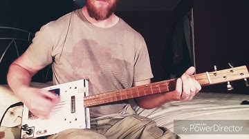 By The Way - Red Hot Chili Peppers - Cigar Box Guitar Cover