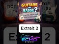 Guitare ou basse ?  #guitar #bass #basse # #guitareélectrique #test #music