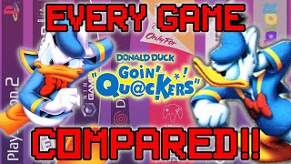 Donald Duck Goin Quackers Version Differences screenshot 5