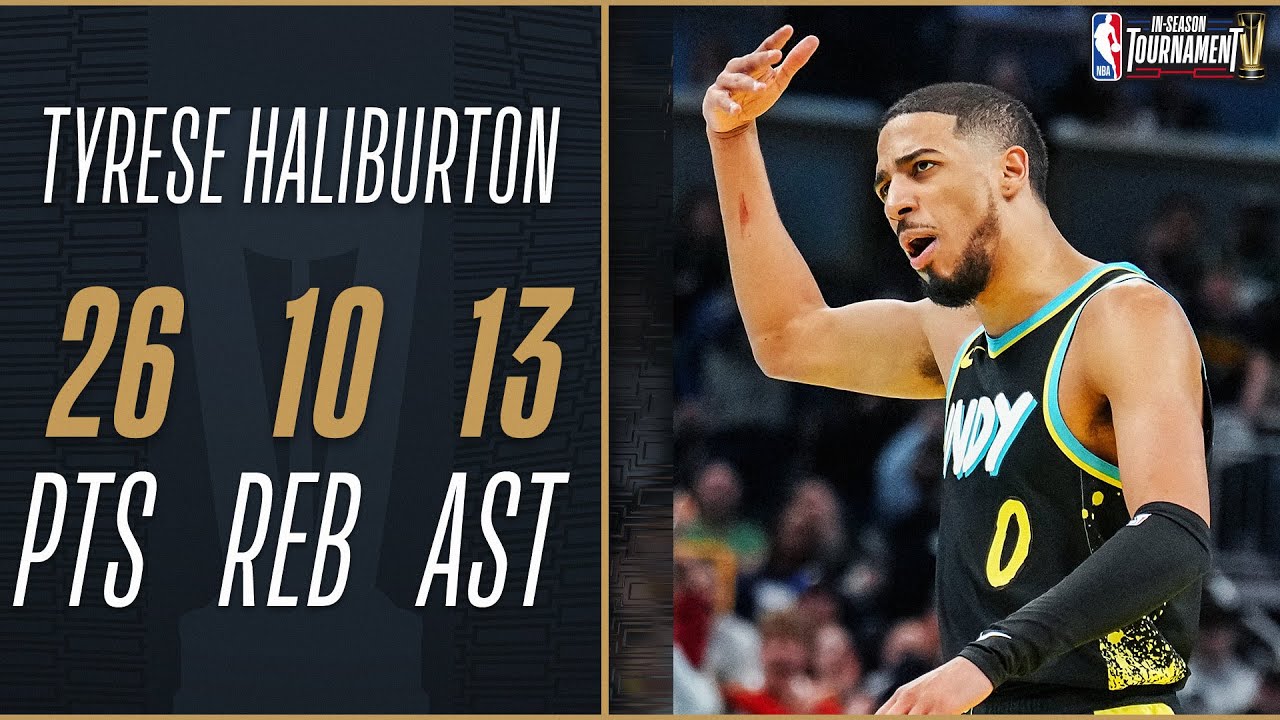 Tyrese Haliburton Posts His FIRST Career Triple-Double! 🏆 | December 12