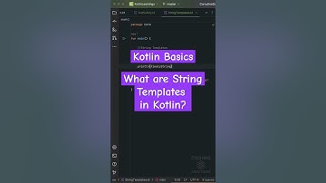 What are String Templates in Kotlin. 🔥 #kotlin #kotlinshorts # #kotlintutorials  #shorts