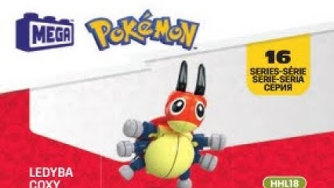 Ledyba Instructions | Pokémon | Bloks | Anleitung | HHL18 | MEGA Construx |