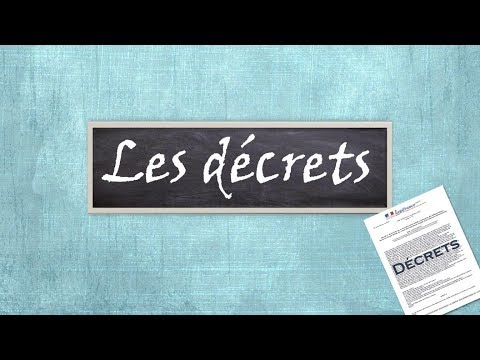 Video: Cum Se Emite Un Decret