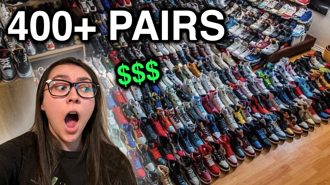 Guy Sells us Some of His INSANE 400+ Shoe Collection YouTube