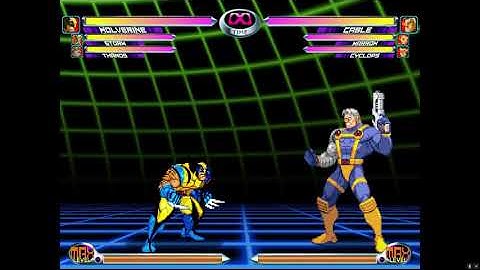 Love of the Fight Moves - Marvel vs Capcom 2 - Wolverine (Adamantium)