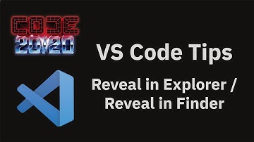 VS Code tips — Revealing a file in the Explorer / Finder
