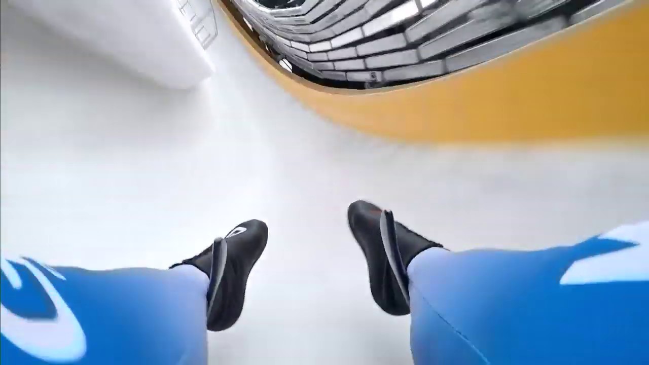 Slide down the Olympic Luge track in Sanki Sliding Center Sochi, Russia ...