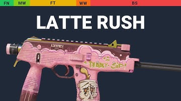 MP9 Latte Rush - Skin Float And Wear Preview