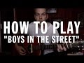Greg Holden Boys In The Street Tutorial Performance mp3