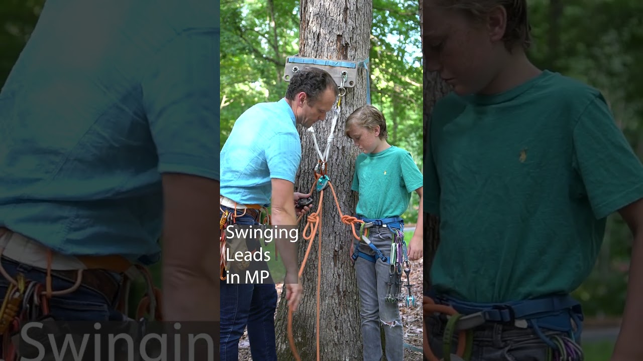 Efficient multipitch lead swap for rock climbing #climbing #rockclimbing #multpitch