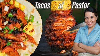 How to make AMAZING TACOS al PASTOR | Mexican-style pork tacos cooked on a TROMPO | Villa Cocina