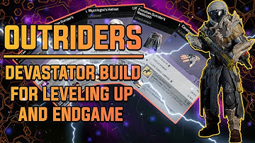 Outriders "THIS DEVASTATOR BUILD IS SO STRONG FOR LEVELING UP AND EXPEDITIONS"...!!!