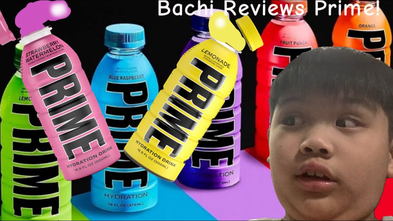 Bachi Reviews Prime! (Strawberry Watermelon Prime And Lemonade Prime)