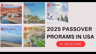 2025 Passover Programs in the United States