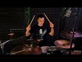 SINNER SELF - MALIGNANT (Drum Playthrough)