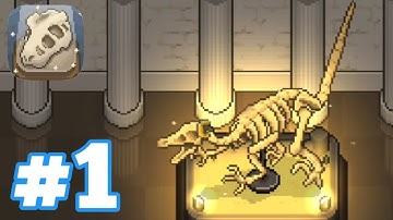TAP! DIG! MY MUSEUM! - Gameplay Walkthrough Part 1 - Tutorial (Android, iOS)