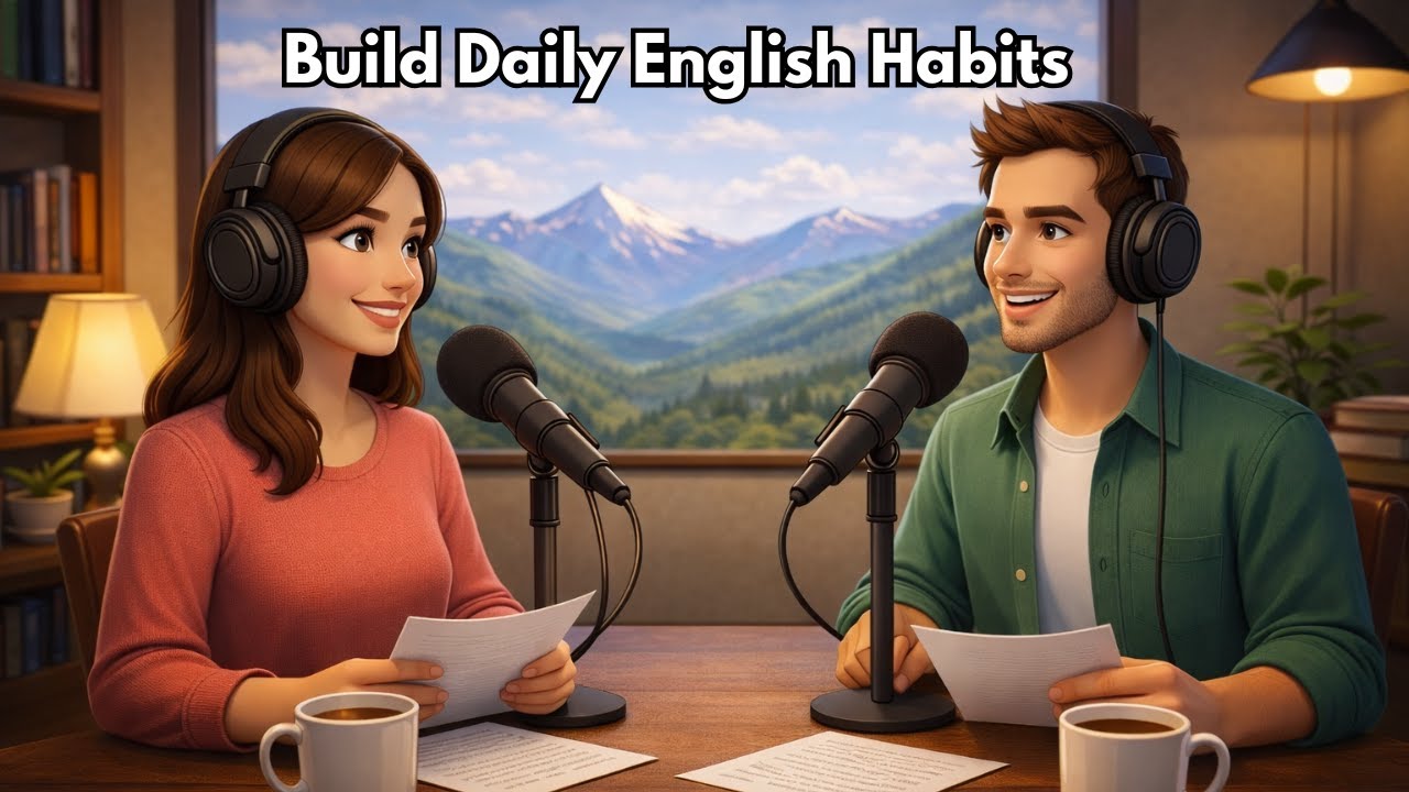 Build Daily English Habits | Learn English | English Conversation Practice A1-B2 | ESL