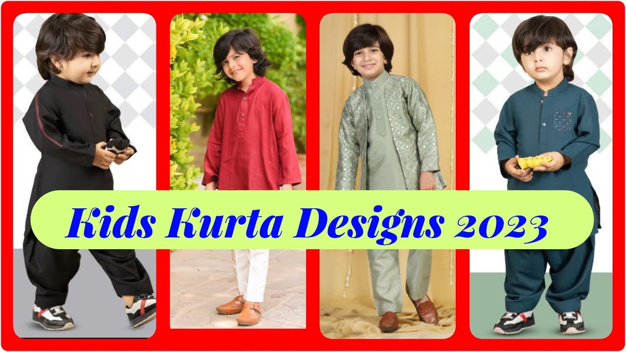 Kids Kurta Designs 2023Baby Boys Kurta DesignsKurta Pajamas YouTube