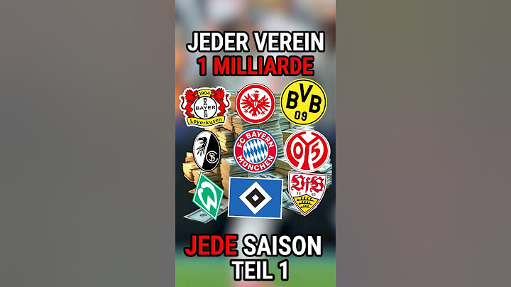 ALLEN Bundesliga Teams 1 MILLIARDE gegeben! (JEDE SAISON) – Wer wird jetzt Meister? 😱🏆
