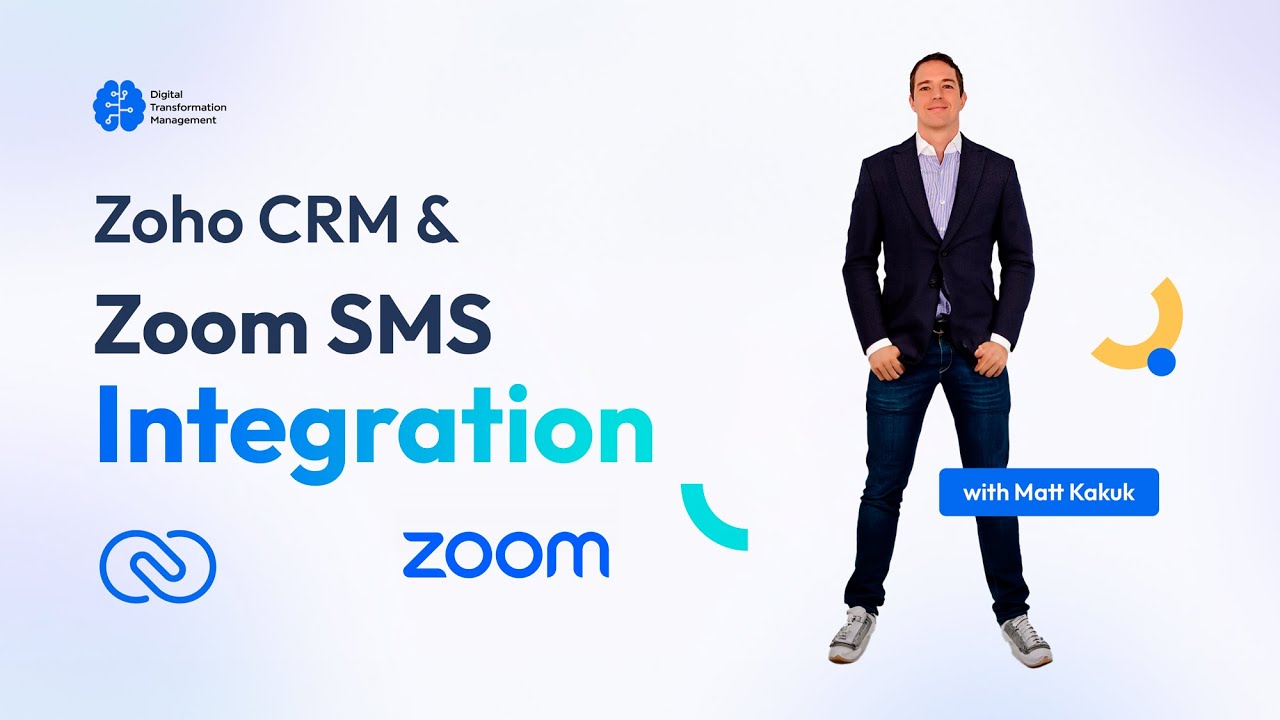 Zoom SMS | Zoho CRM Texting Extension - YouTube