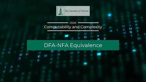 4.3 NFA DFA Equivalence