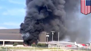 Texas plane crash leaves 10 dead - TomoNews