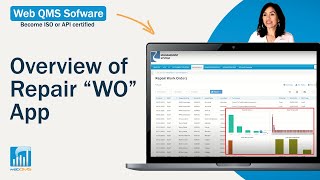 Web QMS Software: Overview of Repair WO App