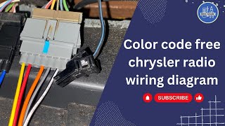 Color Code Free Chrysler Radio Wiring Diagram