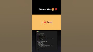 💖 I LOVE YOU Popup Animation with Code! | HTML + JS