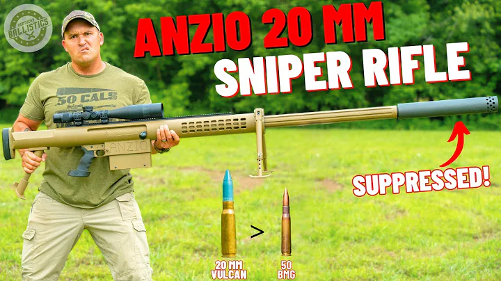 The Anzio 20mm Sniper Rifle Suppressed (The Most Powerful Sniper Rifle EVER !!!)