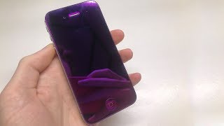 Custom Purple iPhone 4s Conversion