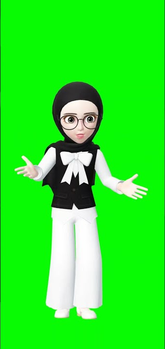 GREEN SCREEN ANIMASI BERGERAK #14