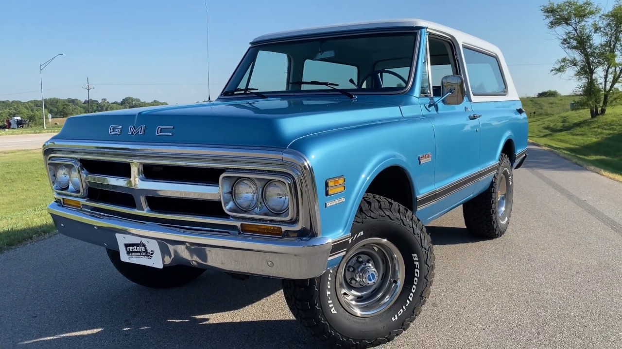 1970 Gmc Jimmy K5 4x4 350ci Auto Stock 1367 Youtube