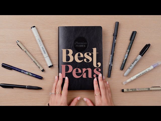 The Best Pens for Planners - And I Tried Them All! - The Savvy Sparrow