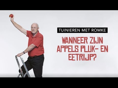 Video: Wanneer U Appels Moet Pluk Vir Opberging