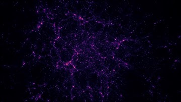 StePS Example Simulation #1, z=0,  Center of the Simulation Volume