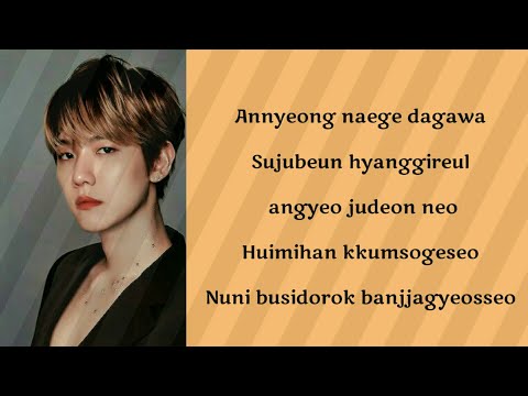 Baekhyun-exo(Beautiful) lyrics-ost exo next door