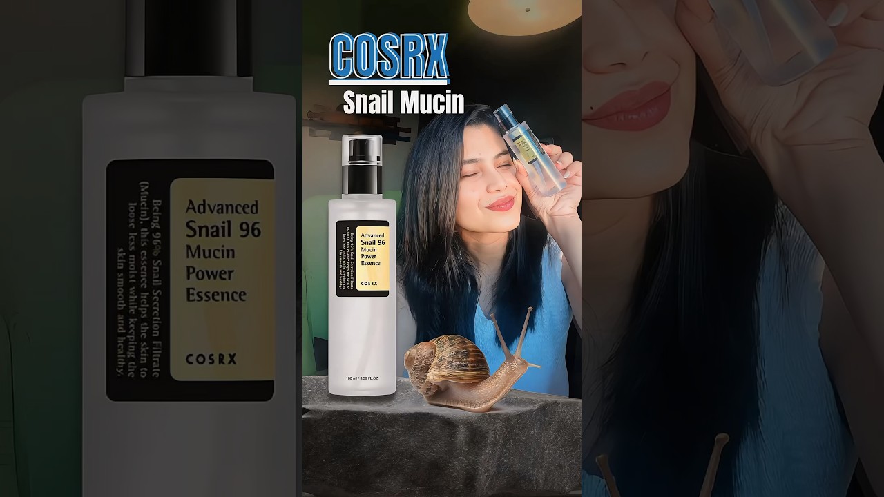 🐌 Viral Snail Mucin Review || #shilugram || #snailmucin || #cosrx || #cabincrew || #aviation 🛫
