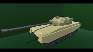 Low Poly Tank | Blender | Tutorial