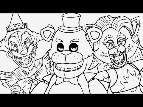 [MEMBROS] A história de FNAF - Speed Art
