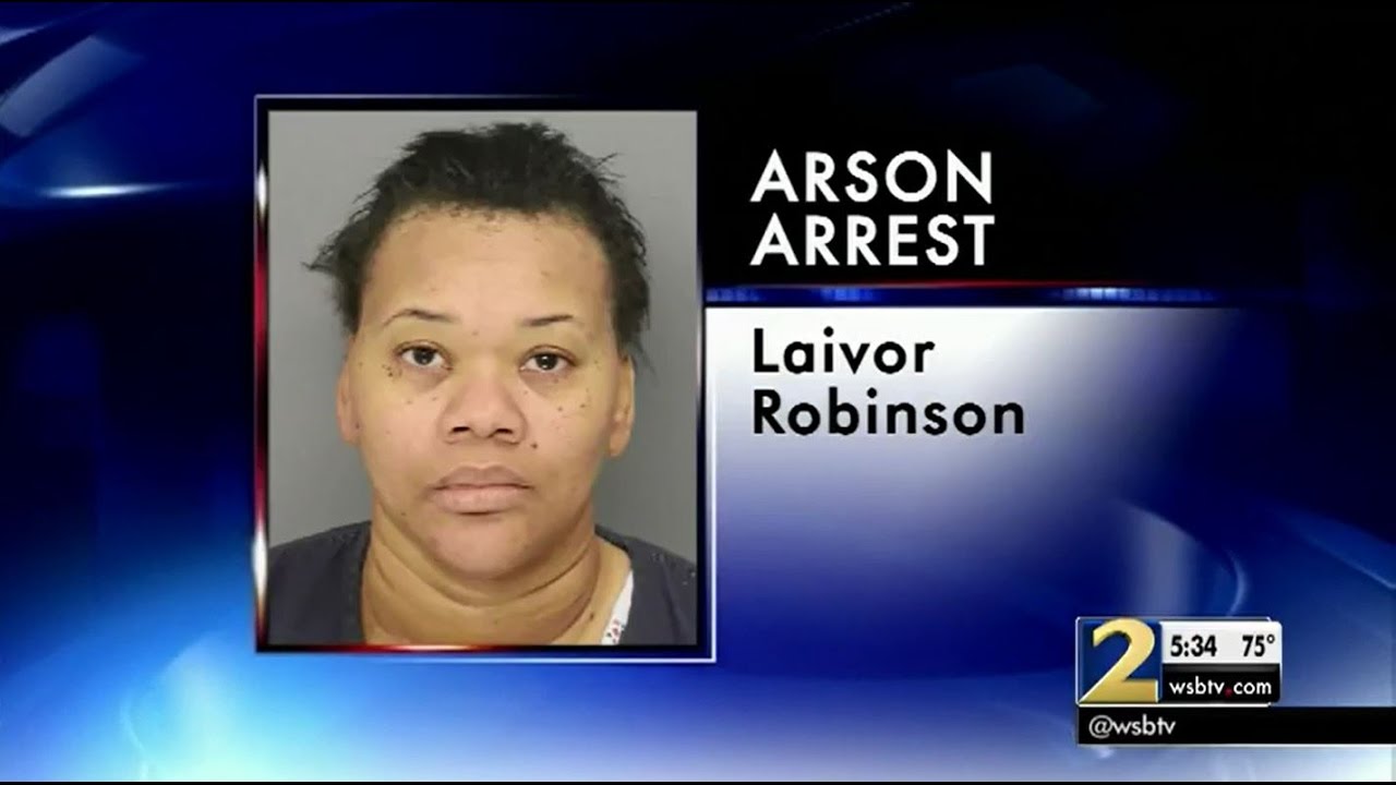 Woman accused of intentionally setting fire to house - YouTube