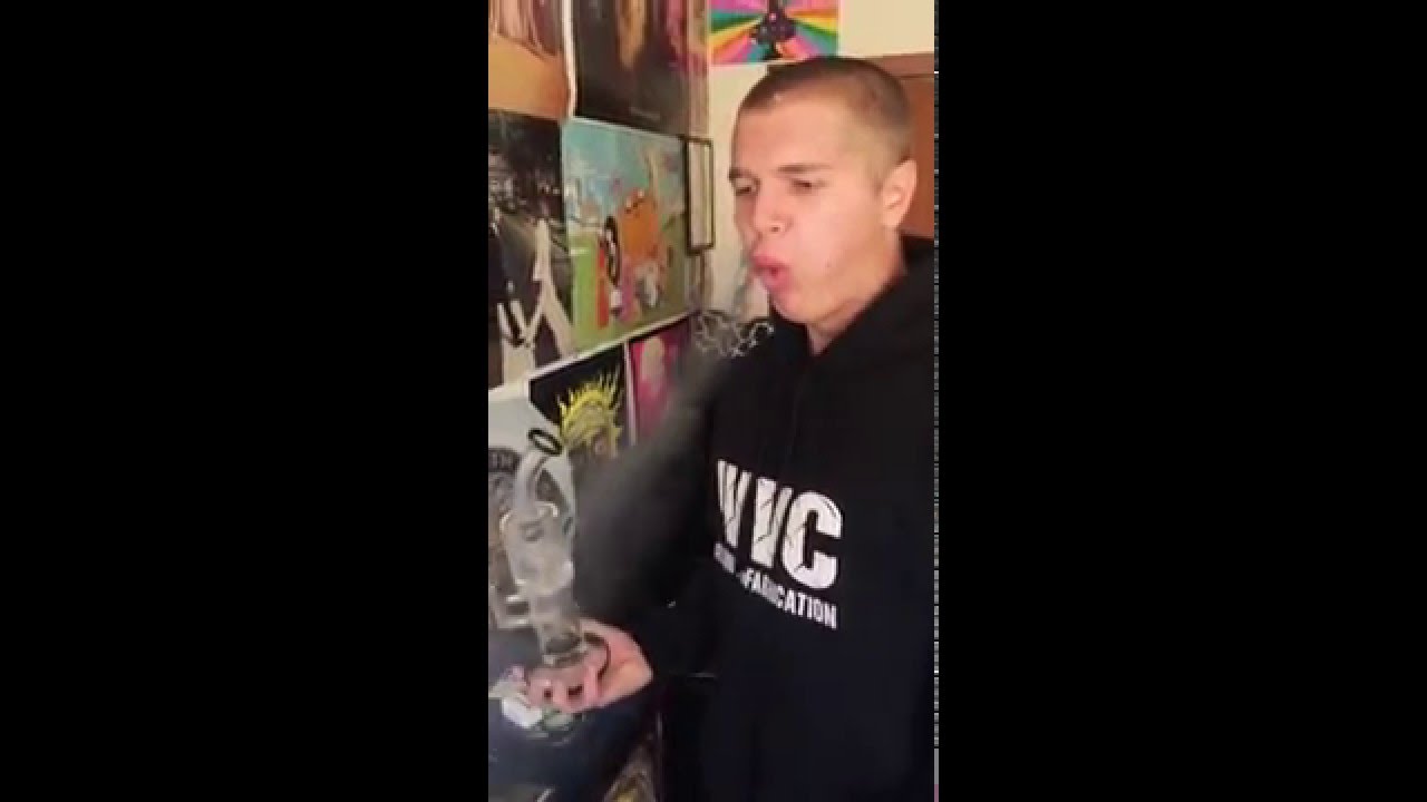 1/2 Gram dab in a double perk rig