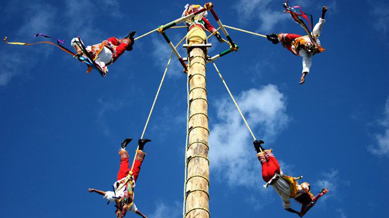 El ritual de los Voladores de Papantla - thptnganamst.edu.vn