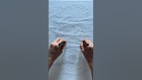 Sketching Abstractions - Brain Training Random Spiral Gestures  #art