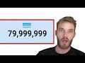 O EXATO MOMENTO DE 🌟PEWDIEPIE🌟 BATENDO 80 MILHÕES DE INSCRITOS