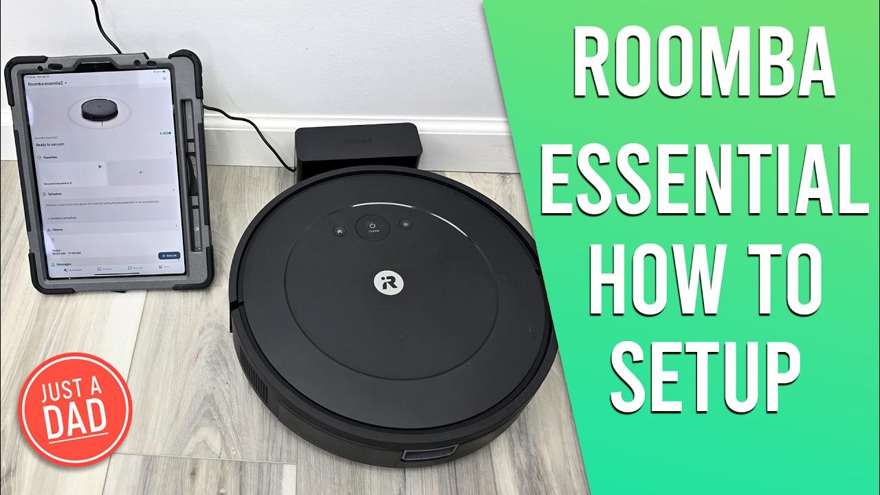 How to Setup iRobot Roomba Essential Robot Vacuum Q0120 YouTube