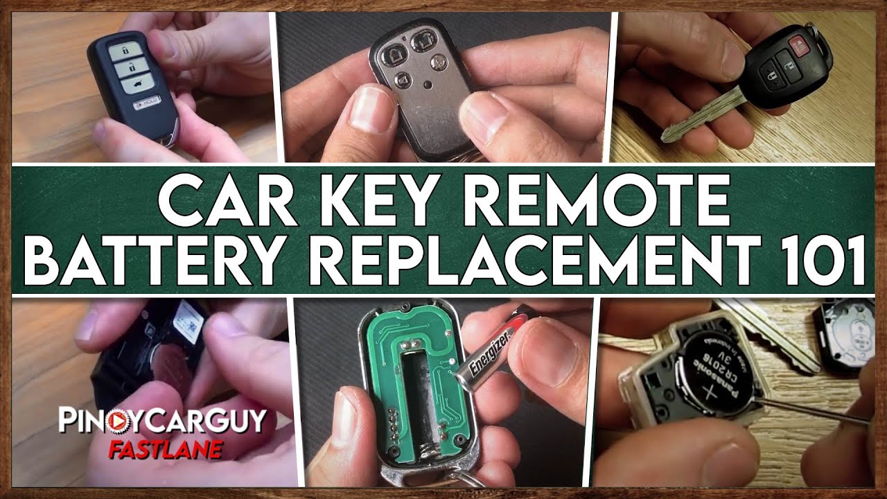 DIY Car Remote Battery Replacement 101 || Paano Palitan ang Battery ng Remote - YouTube