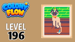 Colony Flow! Level 196 Walkthrough Solution