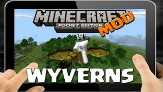 Minecraft PE 0.14.1 - Mod "Wyverns" Dragões Pet (Minecraft Pocket Edition) screenshot 4