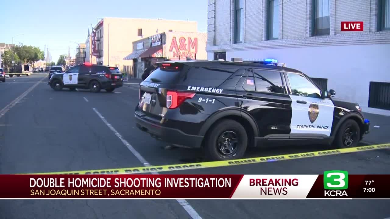 2 men killed in Stockton shooting, police say - YouTube
